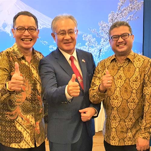 Bersama Bapak Duta Besar Jepang 2020